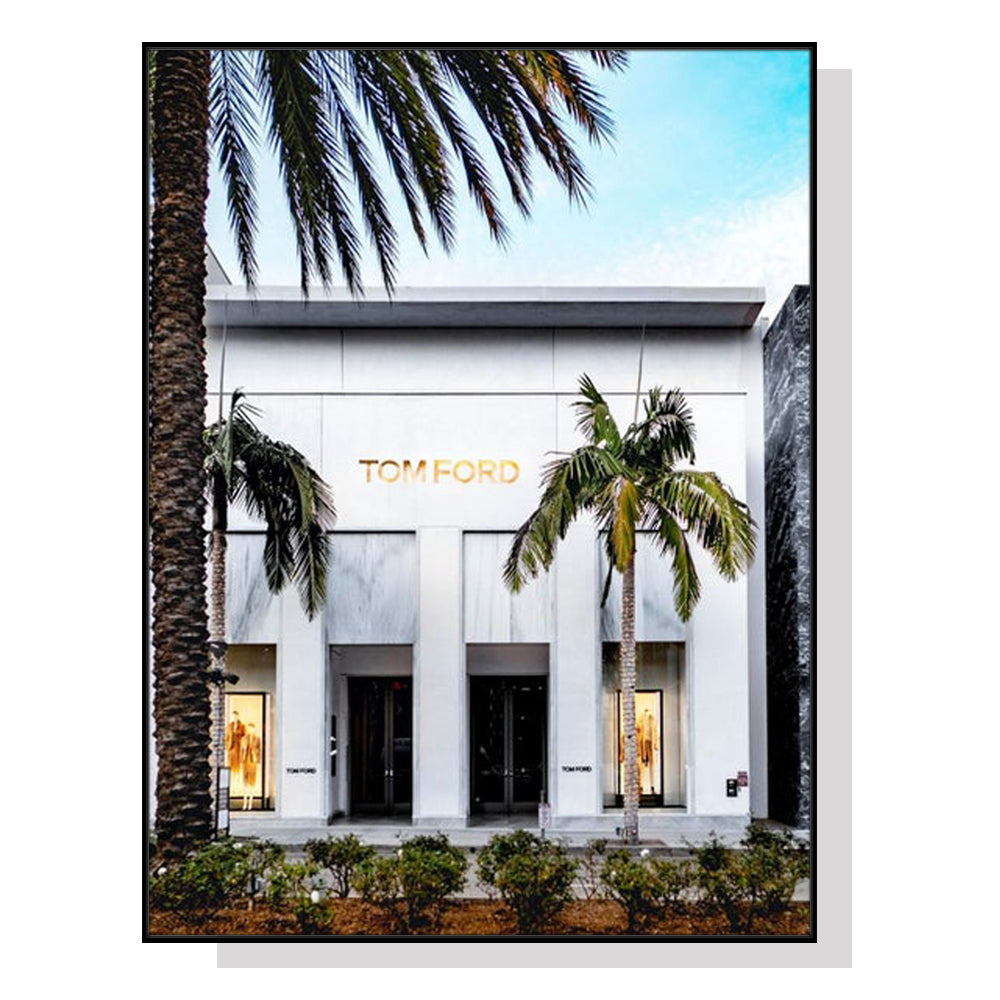50cmx70cm-fashion-store-black-frame-canvas-wall-art www.mallsonline.com.au