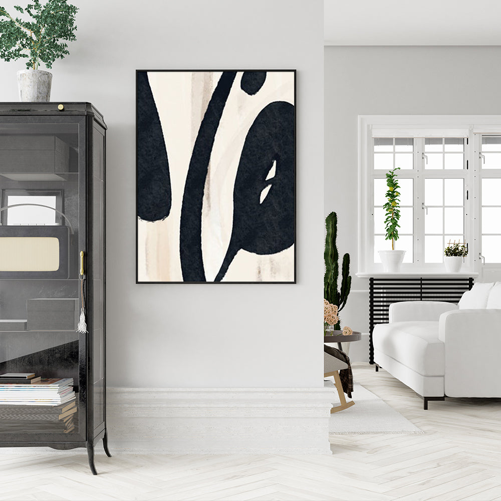 60cmx90cm-black-ink-black-frame-canvas-wall-art at www.mallsonline.com.au