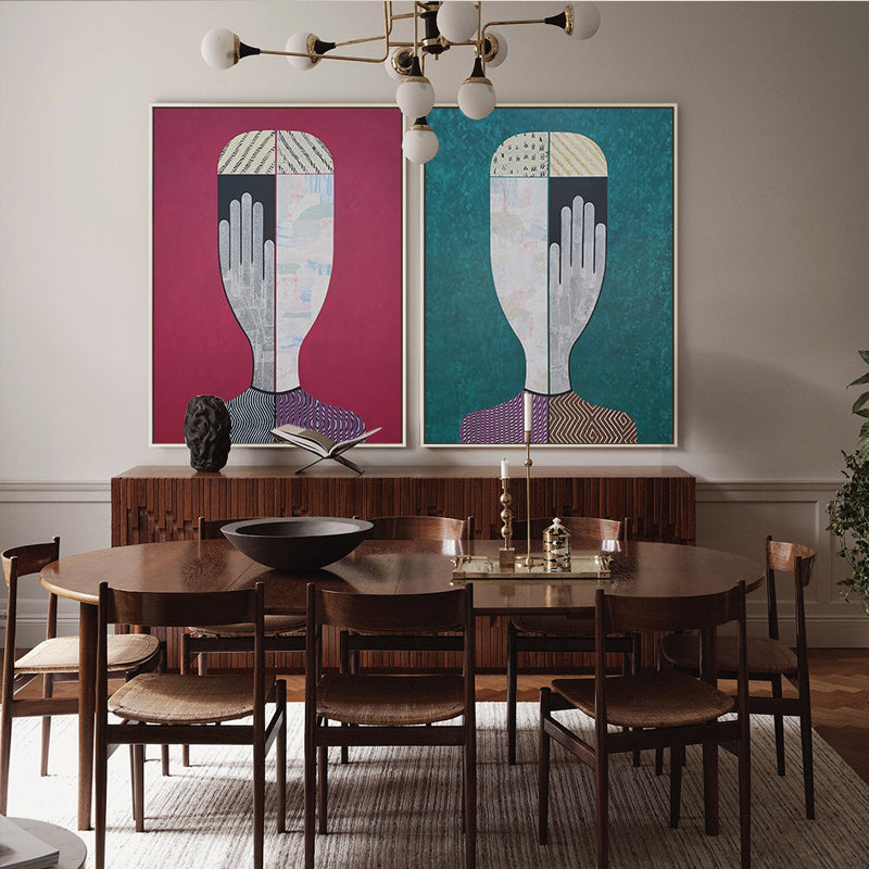 60cmx90cm-abstract-man-and-woman-2-sets-gold-frame-canvas-wall-art www.mallsonline.com.au