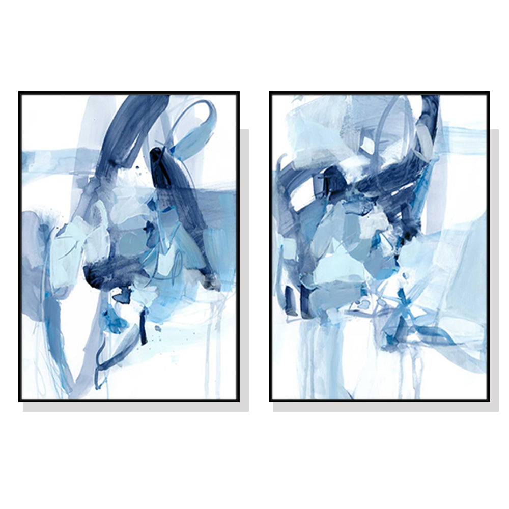 50cmx70cm-saturday-night-2-sets-black-frame-canvas-wall-art www.mallsonline.com.au