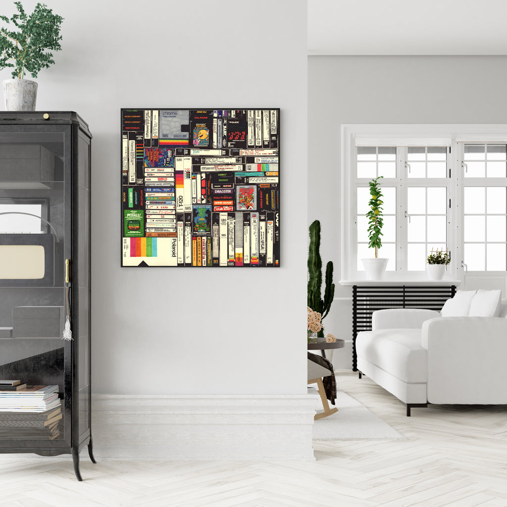 60cmx60cm-book-black-frame-canvas-wall-art www.mallsonline.com.au