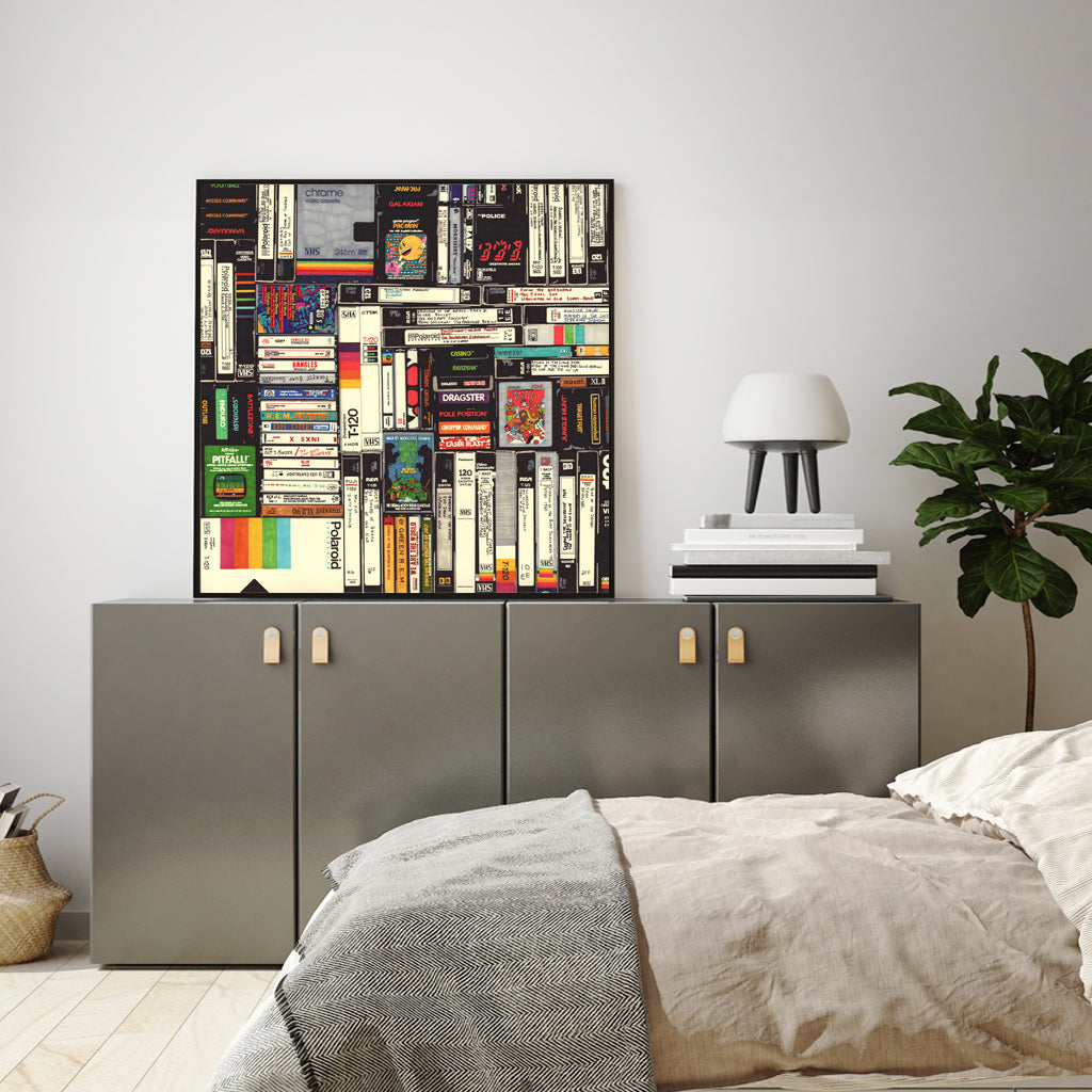 60cmx60cm-book-black-frame-canvas-wall-art www.mallsonline.com.au