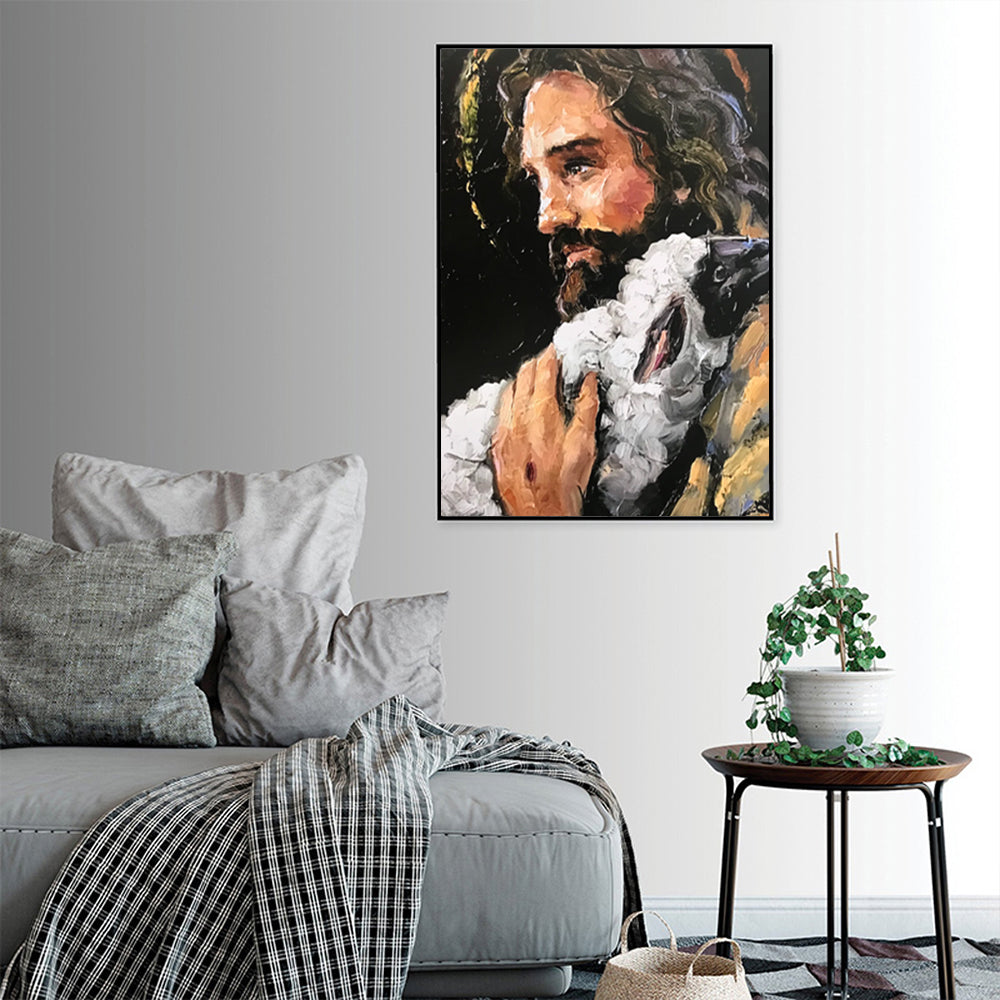 60cmx90cm-back-in-his-arms-black-frame-canvas-wall-art at www.mallsonline.com.au