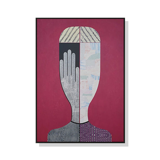 80cmx120cm-abstract-woman-black-frame-canvas-wall-art www.mallsonline.com.au