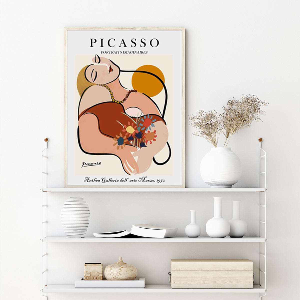 60cmx90cm-le-reve-by-pablo-picasso-wood-frame-canvas-wall-art at www.mallsonline.com.au