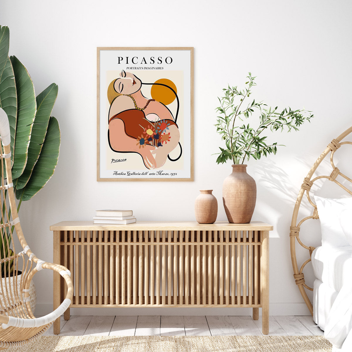 60cmx90cm-le-reve-by-pablo-picasso-wood-frame-canvas-wall-art at www.mallsonline.com.au