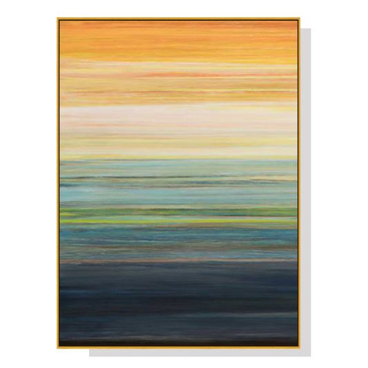 80cmx120cm-the-magic-hour-i-gold-frame-canvas-wall-art www.mallsonline.com.au