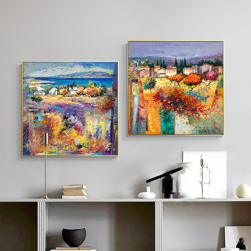 60cmx60cm-estate-italiana-2-sets-gold-frame-canvas-wall-art www.mallsonline.com.au