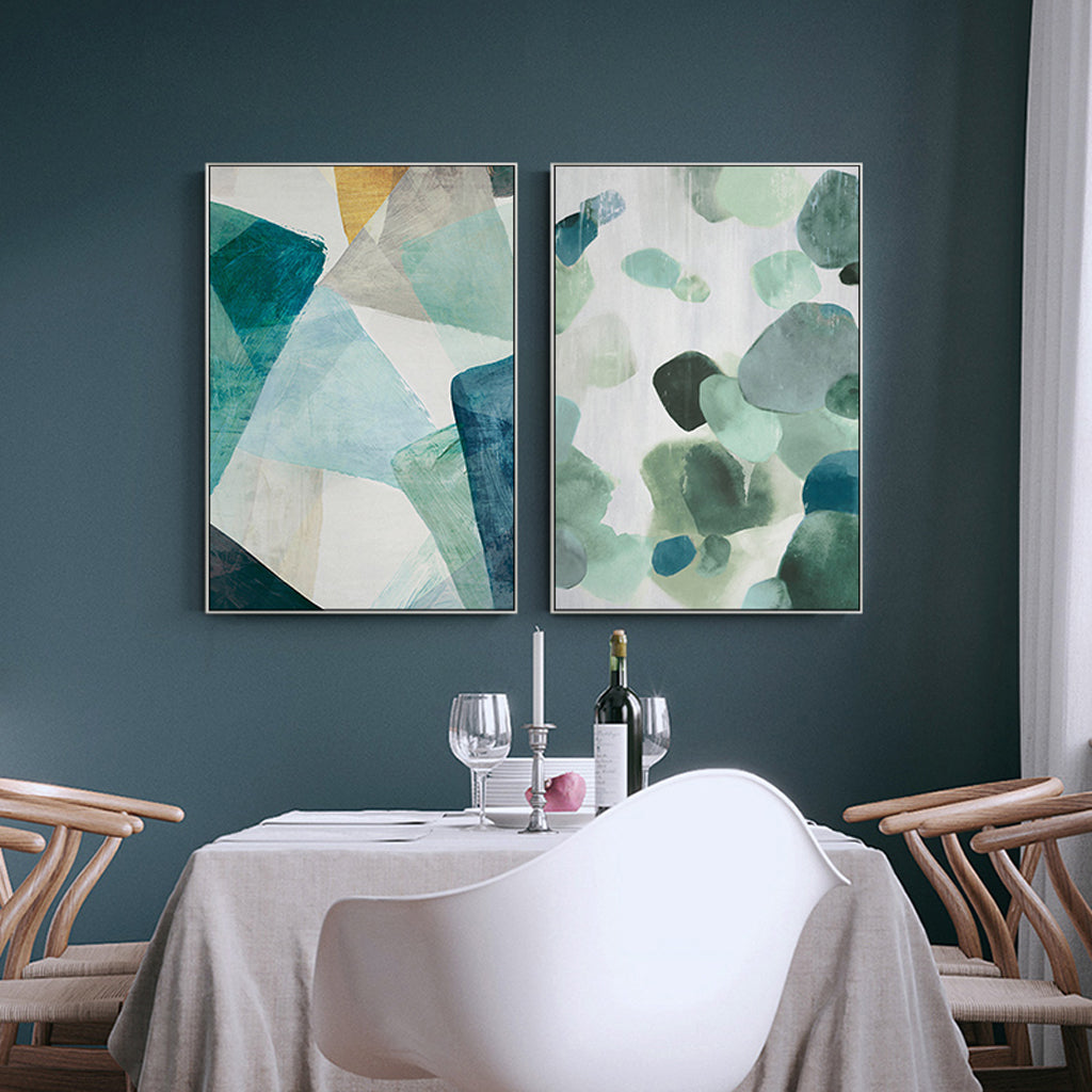 50cmx70cm-green-marble-2-sets-white-frame-canvas-wall-art www.mallsonline.com.au
