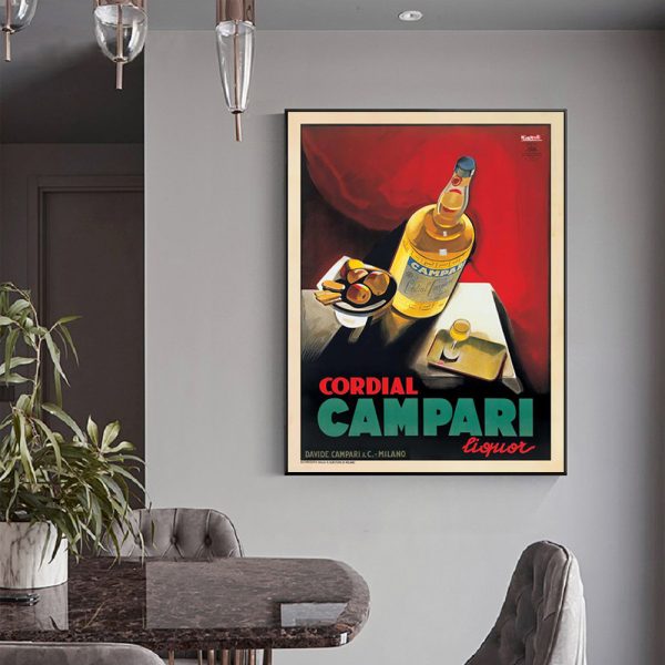 60cmx90cm-cordial-campari-liquor-black-frame-canvas-wall-art www.mallsonline.com.au