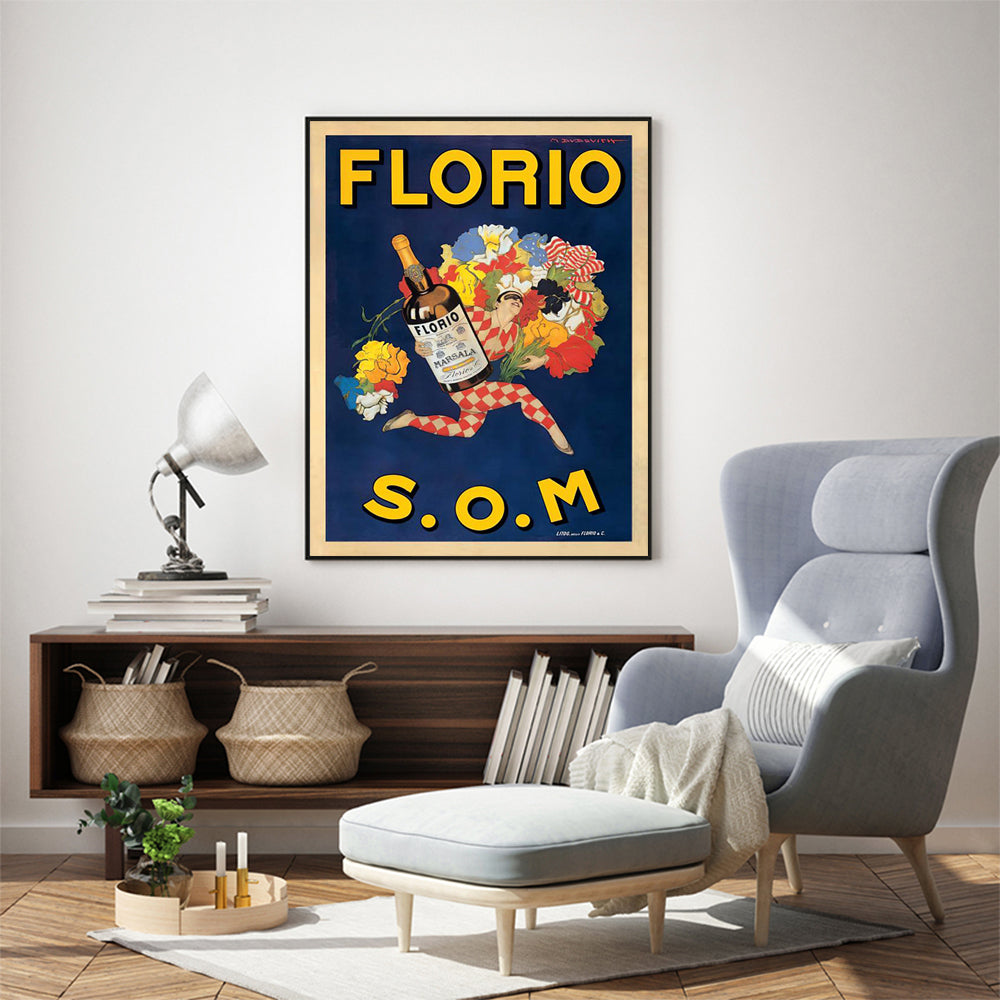 60cmx90cm-florio-s-o-m-black-frame-canvas-wall-art www.mallsonline.com.au
