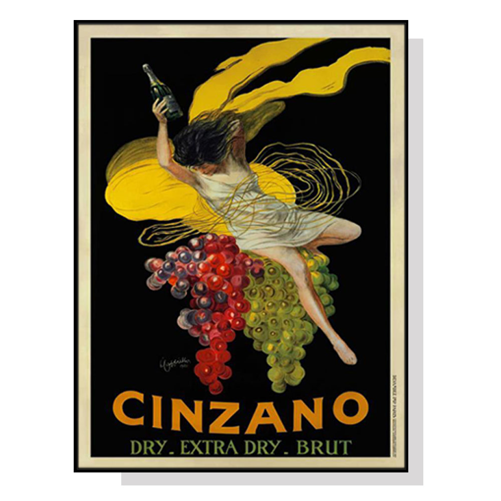 60cmx90cm-cinzano-black-frame-canvas-wall-art www.mallsonline.com.au