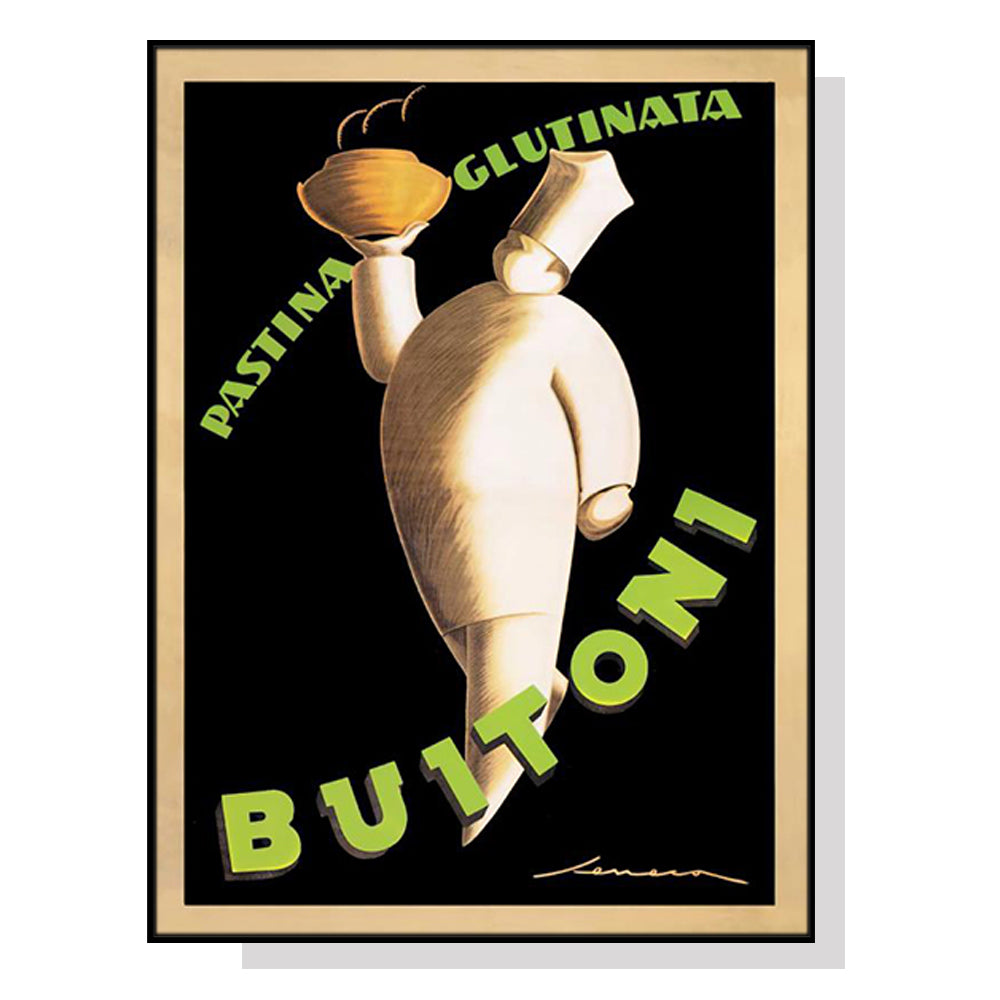 50cmx70cm-buitoni-black-frame-canvas-wall-art www.mallsonline.com.au