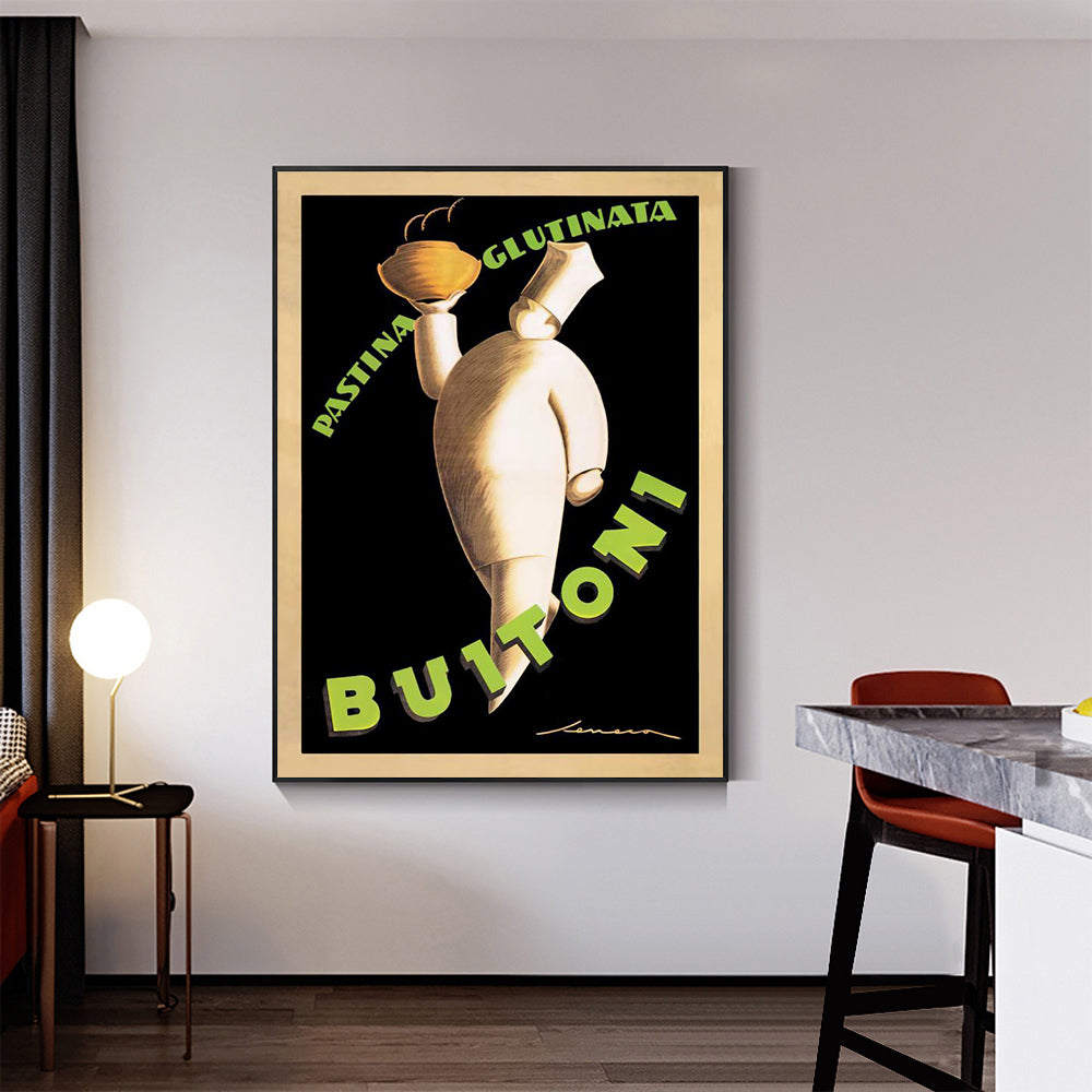 50cmx70cm-buitoni-black-frame-canvas-wall-art www.mallsonline.com.au