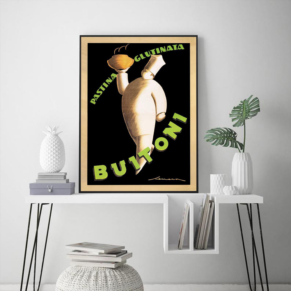 50cmx70cm-buitoni-black-frame-canvas-wall-art www.mallsonline.com.au