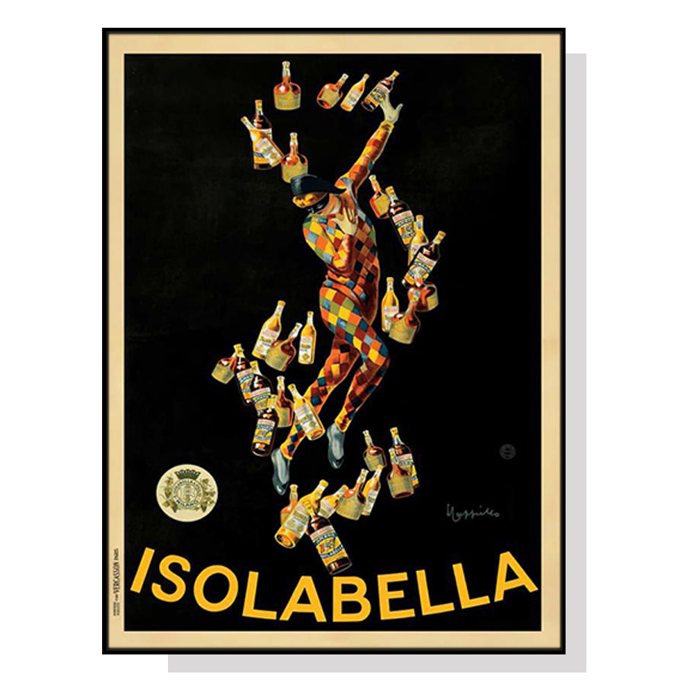 50cmx70cm-isolabella-black-frame-canvas-wall-art www.mallsonline.com.au