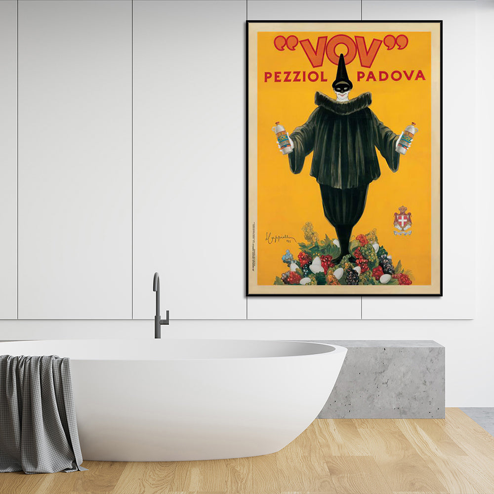 50cmx70cm-pezziol-padova-black-frame-canvas-wall-art www.mallsonline.com.au