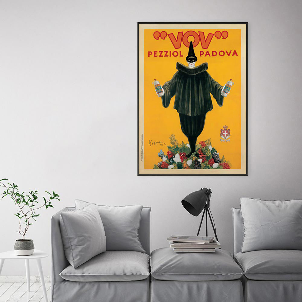 50cmx70cm-pezziol-padova-black-frame-canvas-wall-art www.mallsonline.com.au