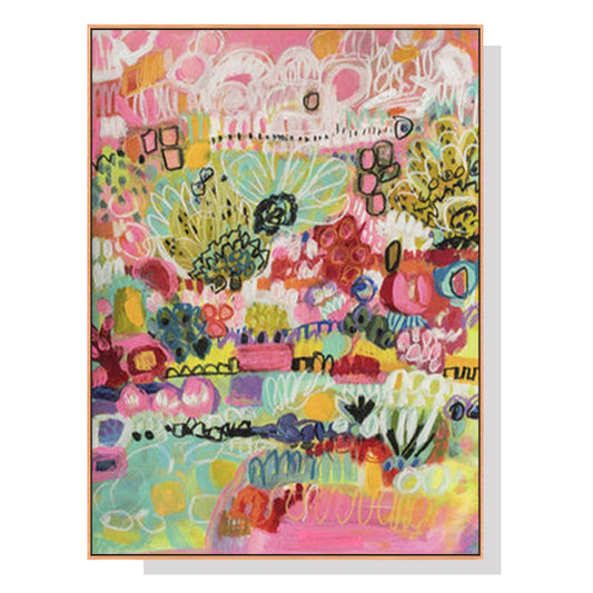 80cmx120cm-summer-smile-a-wood-frame-canvas-wall-art www.mallsonline.com.au