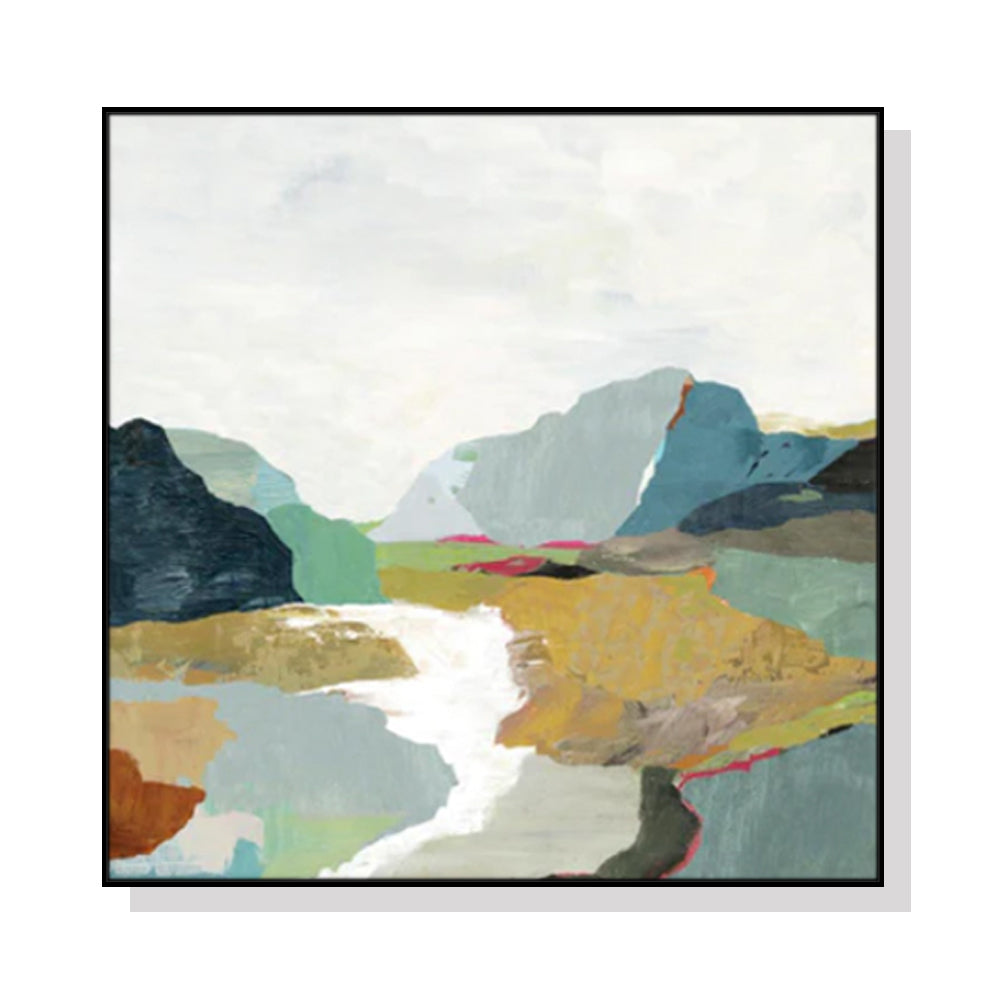 60cmx60cm-september-afternoon-black-frame-canvas-wall-art www.mallsonline.com.au