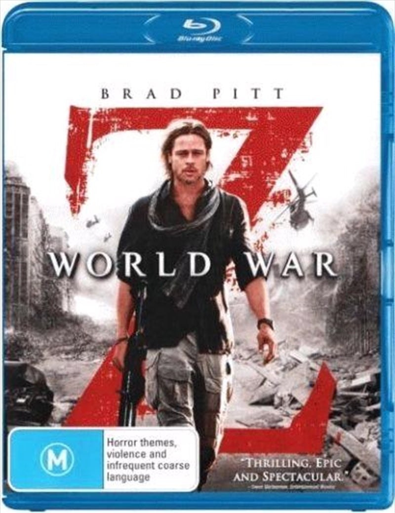 world-war-z-blu-ray at www.mallsonline.com.au