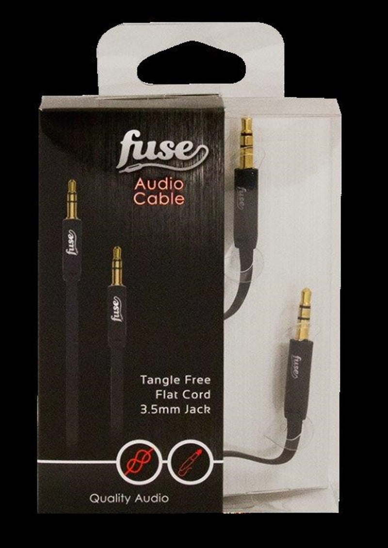 fuse-audio-cable-black at www.mallsonline.com.au