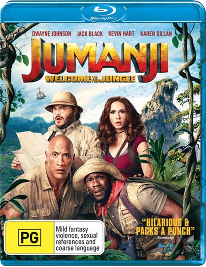 jumanji-welcome-to-the-jungle-blu-ray at www.mallsonline.com.au