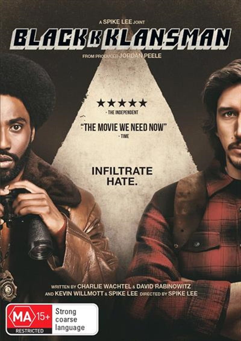 blackkklansman-dvd at www.mallsonline.com.au