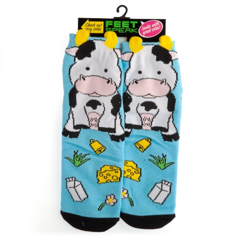 cow-feet-speak-socks at www.mallsonline.com.au