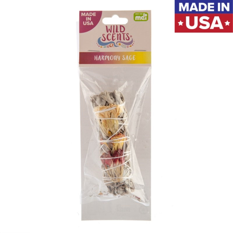 wild-scents-harmony-sage-herbs-smudge-stick at www.mallsonline.com.au