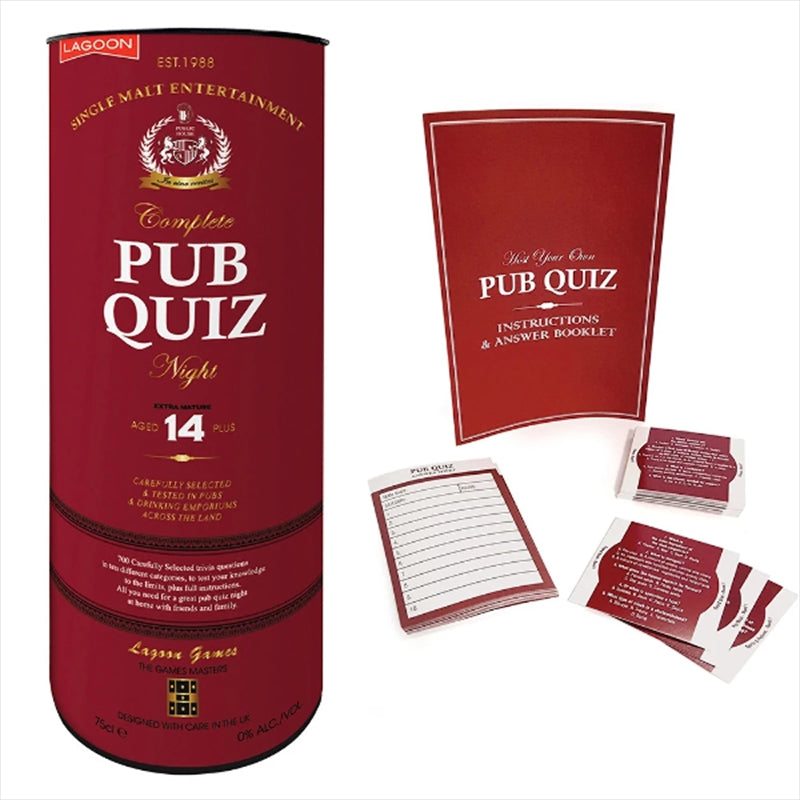 pub-quiz at www.mallsonline.com.au