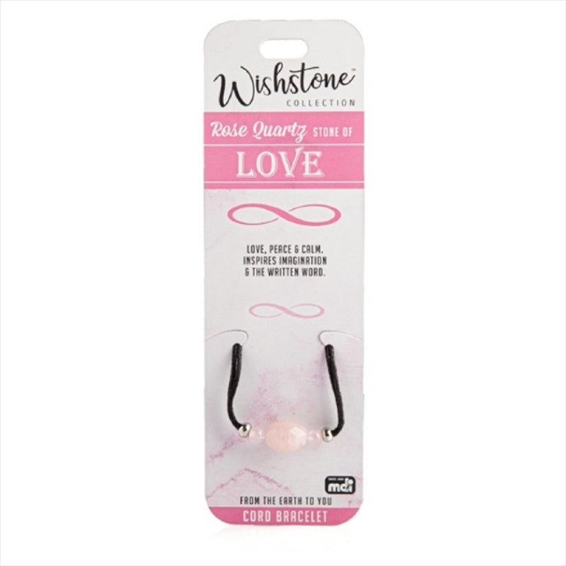 rose-quartz-cord-bracelet at www.mallsonline.com.au