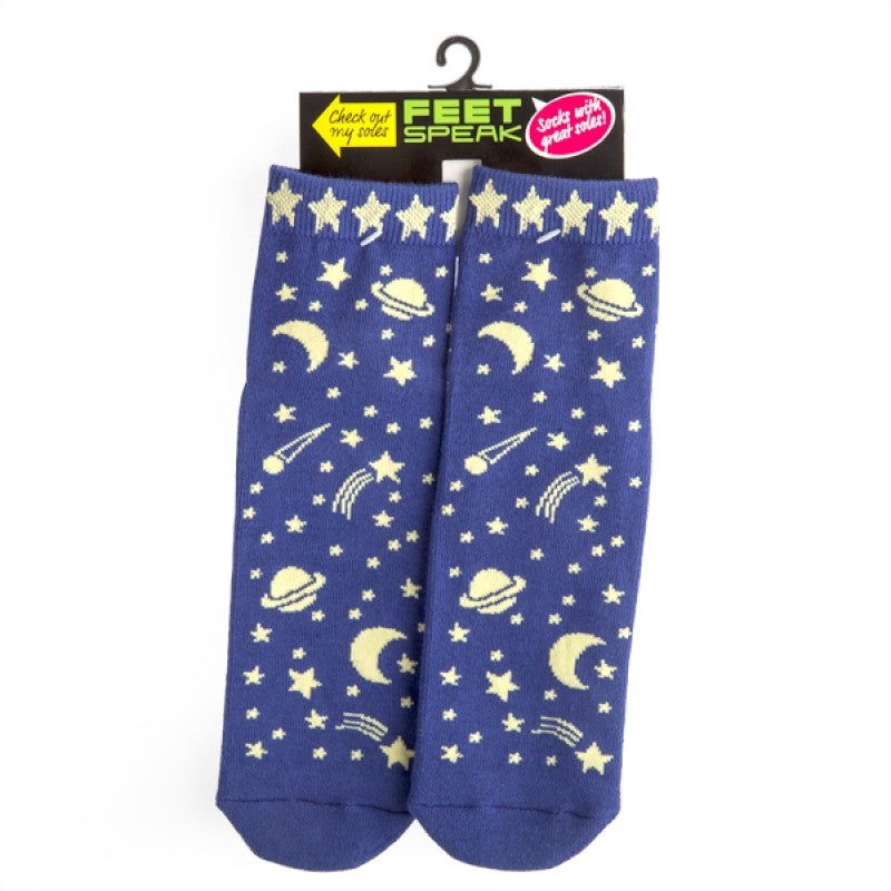 spaced-feet-speak-socks at www.mallsonline.com.au