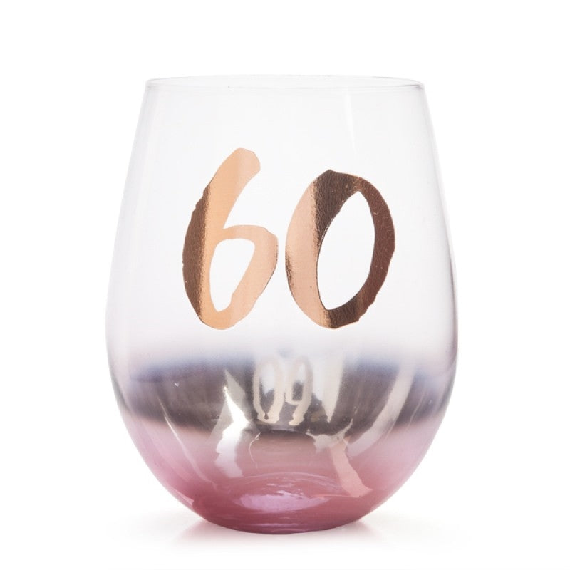 60th-birthday-blush-stemless www.mallsonline.com.au