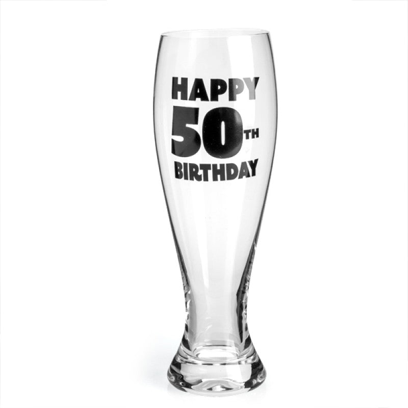 50th-birthday-pilsner-glass www.mallsonline.com.au