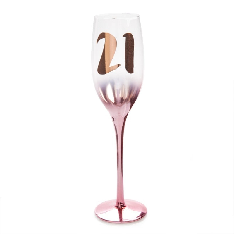 21st-birthday-blush-campagne-flute www.mallsonline.com.au