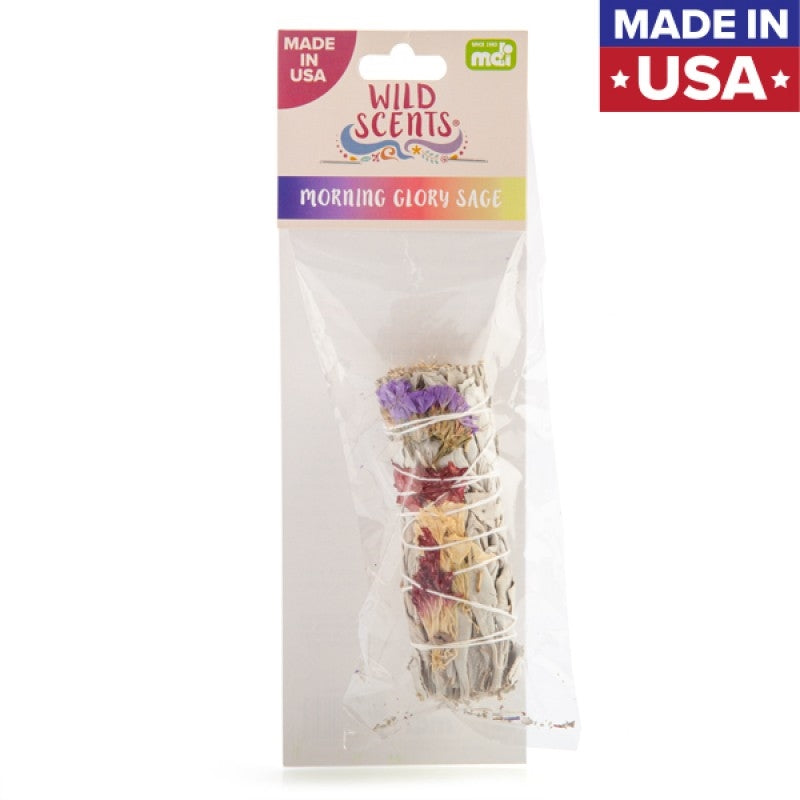 wild-scents-morning-glory-sage-herbs-smudge-stick at www.mallsonline.com.au