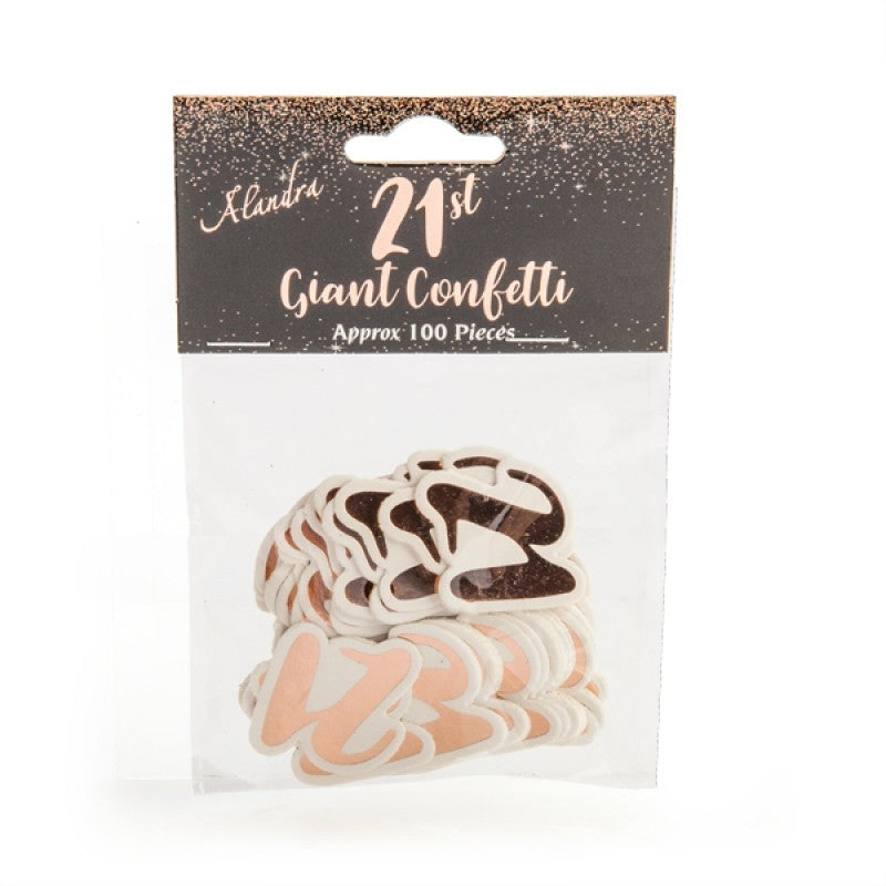 21st-rose-gold-giant-confetti-100-pcs www.mallsonline.com.au