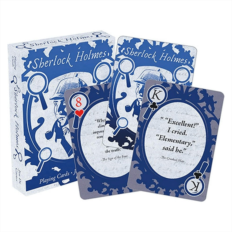 sherlock-holmes-quotes-playing-cards at www.mallsonline.com.au