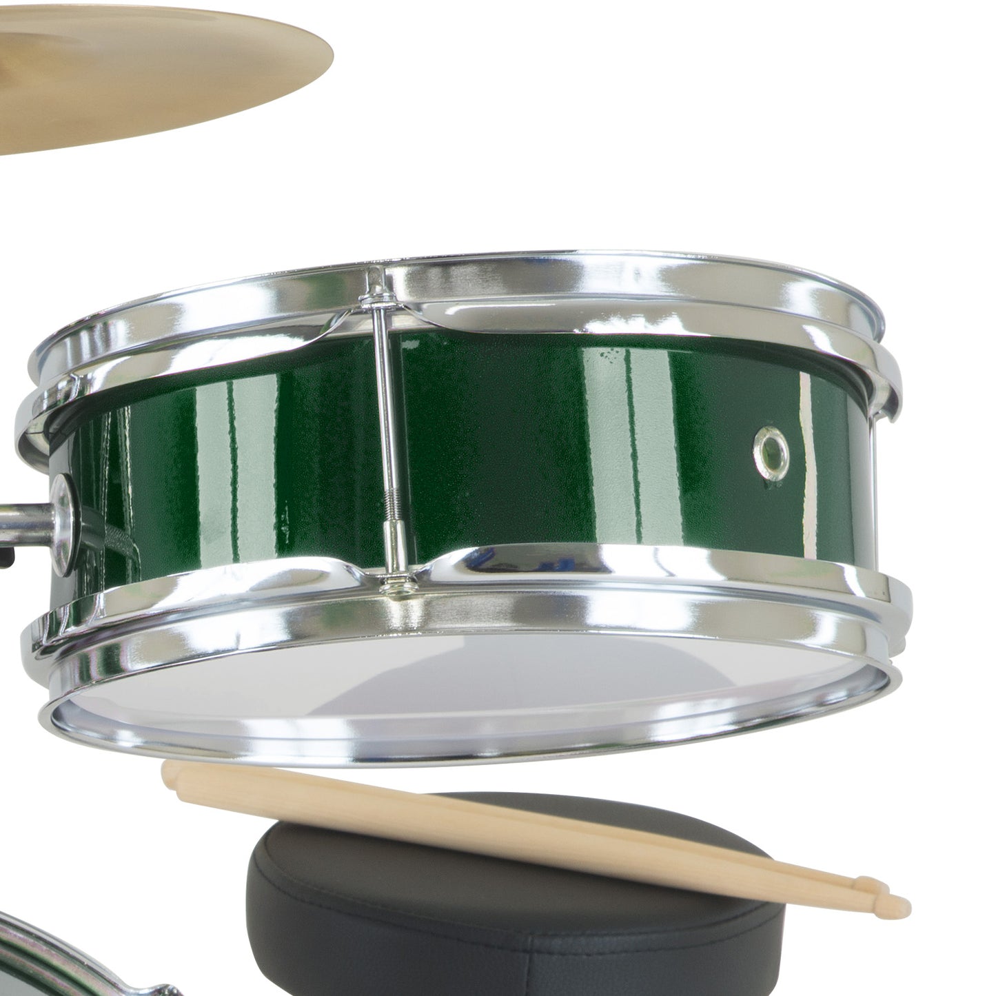 karrera-childrens-4pc-drumkit-green at www.mallsonline.com.au