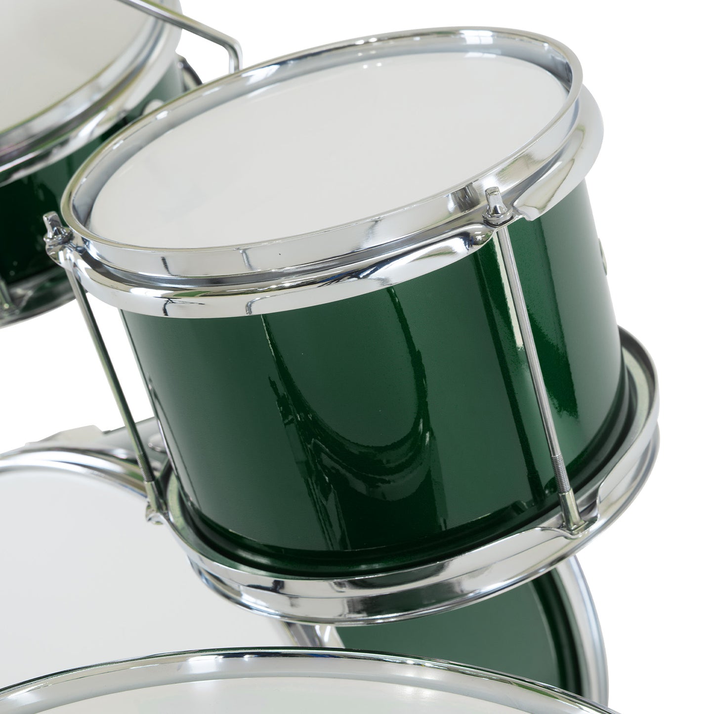 karrera-childrens-4pc-drumkit-green at www.mallsonline.com.au