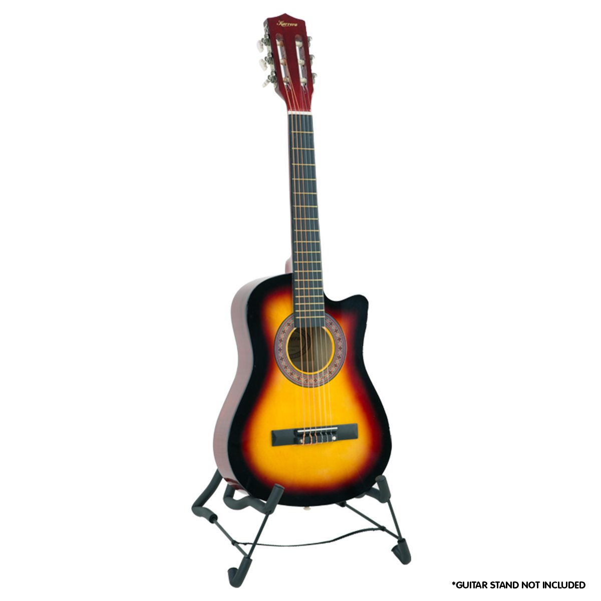 karrera-childrens-acoustic-guitar-kids-sunburst at www.mallsonline.com.au