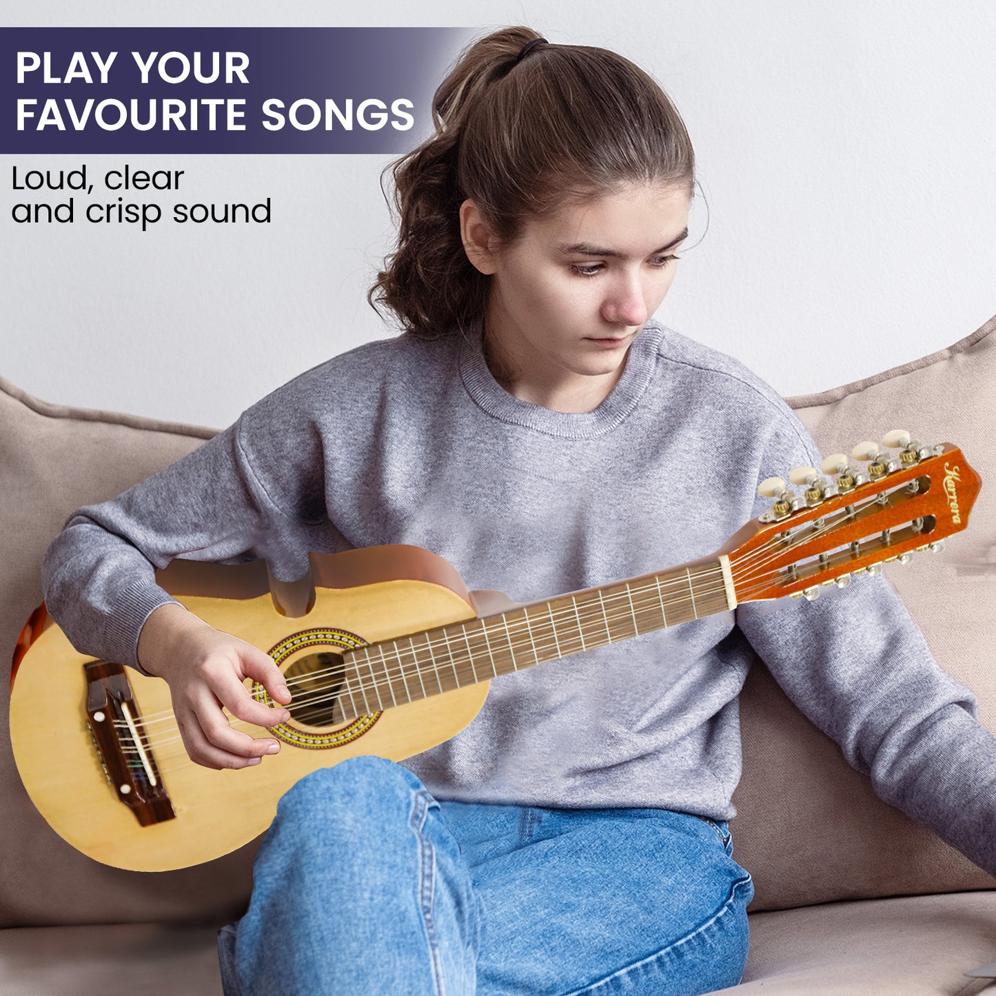 karrera-25in-cuatro-guitar-natural at www.mallsonline.com.au