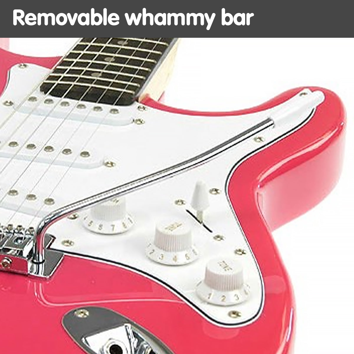 karrera-39in-electric-guitar-pink at www.mallsonline.com.au