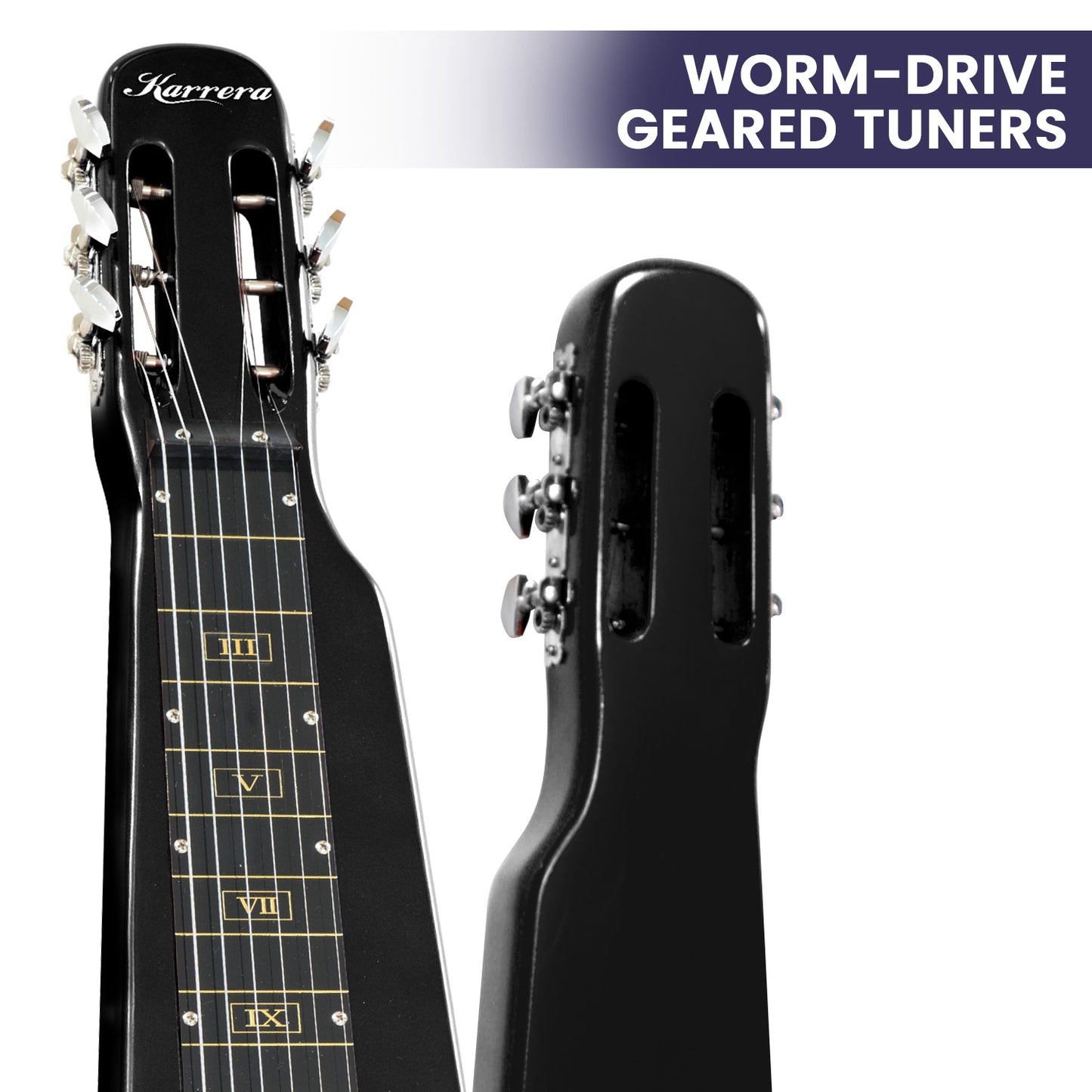 karrera-29in-6-string-lap-steel-hawaiian-guitar-black at www.mallsonline.com.au