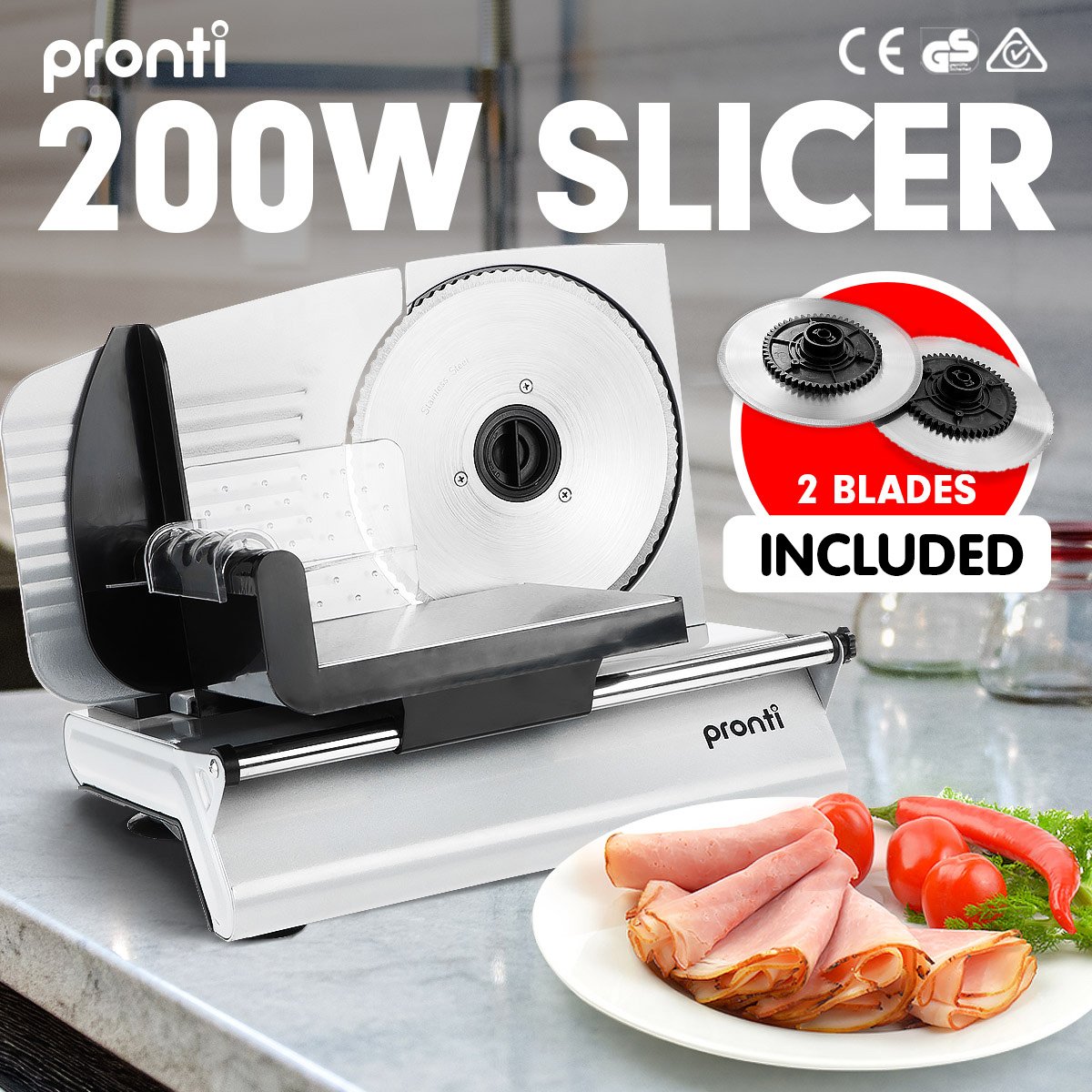pronti-deli-and-food-electric-meat-slicer-200w-blades-processor www.mallsonline.com.au