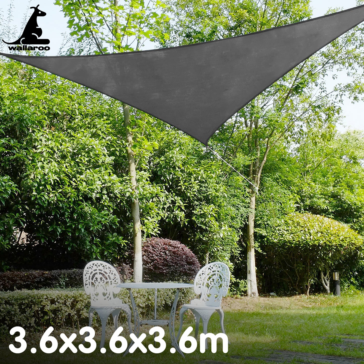 wallaroo-triangle-shade-sail-3-6-x-3-6-x-3-6m-grey www.mallsonline.com.au