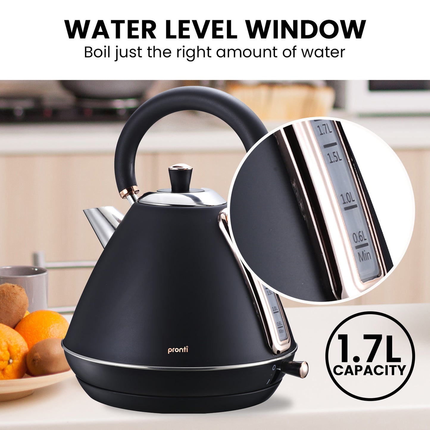 pronti-rose-trim-collection-toaster-kettle-bundle-black www.mallsonline.com.au