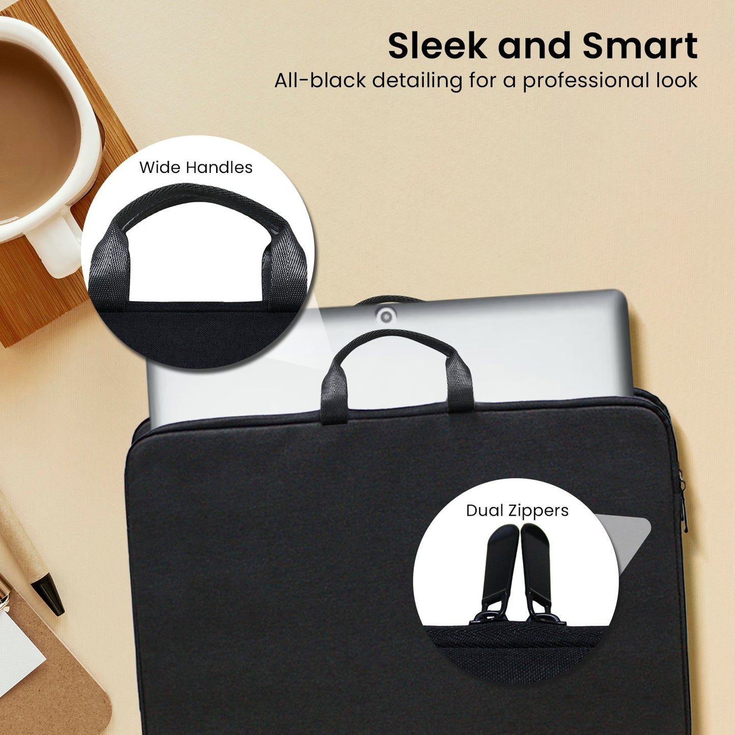 klika-water-resistant-laptop-sleeve-bag-for-13-3-laptops at www.mallsonline.com.au
