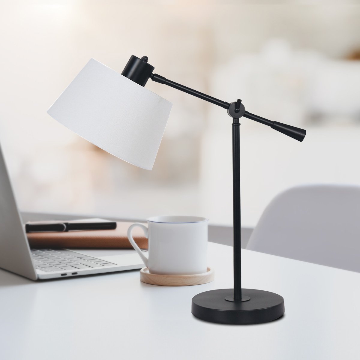 sarantino-adjustable-metal-table-lamp-in-black www.mallsonline.com.au